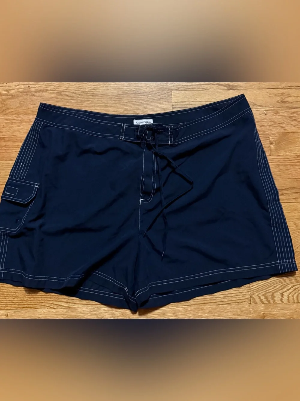 Women's 2x blue swim shorts